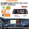 AUTOTOP Autoradio multimediale AUTOTOP con touchscreen da 10,25 pollici per BMW Serie 5 F10 F11 2011-2017 con CarPlay wireless, Android Auto e YouTube