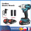 ELOOLE Avvitatore a impulsi elettrico brushless da 18V, avvitatore a batteria per riparazioni auto, utensile elettrico per la manutenzione domestica quotidiana e la lavorazione del legno