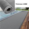 NONE Tappetini Antiscivolo Drenanti in PVC per Piscina, Spessore 4,5 mm, per Esterni e Interni, Tappeto per Parcheggio, Bagno, Garage, Seminterrato, Cortile
