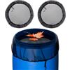 NIUXIANG Coperture a rete per barili e contenitori per la raccolta dell'acqua piovana, con coulisse