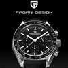 PAGANI DESIGN 1701 Orologi Moon 2026 Nuovo Orologio al Quarzo di Lusso con Cinturino Intrecciato per Uomo Cronografo Veloce con Vetro Zaffiro AR