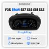 BONROAD Display Digitale LCD 1920*720 per Cruscotto Auto BMW Serie 1 E87 E88 E81 E82, Strumento Contachilometri