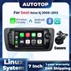 AUTOTOP Autoradio Linux Wireless CarPlay per Apple Android Auto per Seat Ibiza 6j 2009 2010 2011-2013 GPS Multimedia Stereo Touch Screen