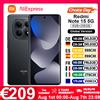 XIAOMI Versione Globale Xiaomi Redmi Note 15 5G Smartphone 5G 6.77' FHD Snapdragon ® Xiaomi 6 Gen 3 108MP IP66 Batteria 5520mAh Ricarica 45W NFC