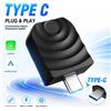 NONE Adattatore Wireless CarPlay 2 in 1 per iPhone e Android Auto con Porta USB-C