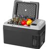 VEVOR Frigorifero Portatile per Auto SucceBuy 25 L / 26.4 QT, Frigo 12V a Zona Singola, Congelatore Portatile con Compressore