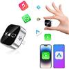 INSIS FEMME Adattatore CarPlay Bluetooth con Mirroring dello Schermo, Versione 2026 Aggiornata, Connettore Wireless Intelligente 4-in-1 Plug-and-Play per Auto