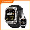 KOSPET TANK M4C 2026: Smartwatch GPS Outdoor per Uomo, Corpo Robusto Militare con Torcia LED, Resistente all'Acqua 50M, Activity Tracker