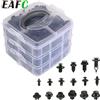 EAFC 620 Pezzi Clip in Plastica Miste per Auto - Fissaggi e Fermagli per Paraurti/Portiere/Pannelli di Rivestimento - Kit di Riparazione con Chiusure a Pressione e Rivetti