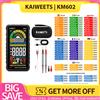KAIWEETS Multimetro Digitale Intelligente KAIWEETS KM602, Misuratore True-RMS da 6000 Conti, Batteria Ricaricabile da 1200mAh, Ampia Applicazione, Protezione di Sicurezza, Display Massimo 6000 Conti - Nero