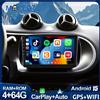MOPECT Autoradio Android 15 da 9 Pollici 2 DIN per Mercedes Benz Smart Forfour Fortwo 453 con GPS, Navigazione, CarPlay Wireless e Lettore Multimediale
