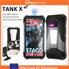 Unihertz Tank X Rugged Phone by 8849 Support 1080P Projector 220 Lumens Android 15 5G 17600mAh 32GB 512GB Dimensity 8200 50MP