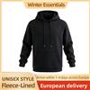 NONE Felpa con Cappuccio Unisex Pesante Foderata in Pile, Pullover Casual/Caldo/Sportivo per Autunno e Inverno, Felpa con Cappuccio da Uomo