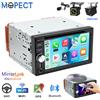 MOPECT Autoradio 6.2" Doppio 2DIN DVD/CD, Stereo Auto Android con Schermo Touch, Radio FM/AM/RDS, Bluetooth, SD, USB, SWC+MIC e Telecamera