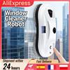 HGTUGO Robot Aspirapolvere Ultra Sottile 5600PA per Pulizia Finestre, Robot Elettrico per Vetri con Spray d'Acqua Automatico e Telecomando per Casa