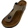 NONE Sandali da Uomo con Fibbia Regolabile e Soletta Anatomica - LANTIAN YF-100