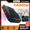 podofo Subwoofer Attivo Ultra Sottile Podofo da 10 Pollici, Amplificatore Audio Stereo Compatto Sotto il Sedile per Auto