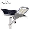 Swiatla Lampioni Solari da Esterno 7500W, Impermeabili IP65, 20000mAh, Accensione/Spegnimento Automatico dal Tramonto all'Alba, in Lega di Alluminio, Super Luminosi per Giardino, Parcheggio Commerciale,