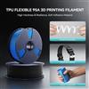 SUNLU Filamento Flessibile TPU 95A SUNLU per Stampante 3D, Bobina da 1,75mm 1KG (2,2 libbre), 100% Senza Bolle, Alta Elasticità e Resistenza all'Usura, TPU Morbido