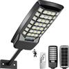 UMEXUS Lampada Solare con Sensore di Movimento, Luminosità Automatica, Copertura 300mq, Impermeabile IP65 per Giardino, Cortile, Area Parcheggio