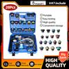 Podofo Kit Tester Pressione Radiatore e Strumento di Riempimento Sottovuoto 28 Pezzi, Set Universale Pneumatico per Test Perdite, Spurgo e Riempimento per Auto e Camion