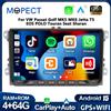 Mopect Autoradio MOPECT 9" per VW POLO GOLF 5 6 Plus PASSAT B6 JETTA TIGUAN TOURAN SHARAN SCIROCCO CADDY Seat con Carplay, Audio Stereo e GPS