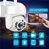 FUNOVATION Telecamera PTZ Wireless 2MP HD 1080P con Visione Notturna a Colori, Telecamera IP WiFi da Esterno 2MP con Tracciamento Automatico AI per Videosorveglianza CCTV