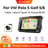 AINAVI CarPlay Android Auto per sistema VW MP5, autoradio da 7 pollici MP5 USB FM/AM RCA RDS, autoradio stereo, lettore multimediale per auto