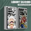 ONE PIECE Cover in silicone One Piece Luffy Gear 5 per Samsung Galaxy S25 S24 S23 S20 S21 FE S26 S22 Ultra S26 Plus S25FE