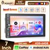 Podofo 4+64G 2Din Lettore Multimediale Universale per Auto con Schermo Incell, Mirror Link, Carplay, Android Auto, Radio GPS, WIFI, 4G, FM/RDS