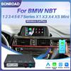 BONROAD Modulo BONROAD Wireless CarPlay Android Auto per BMW NBT Serie 1 2 3 4 5 6 7 X1 X3 X4 X5 X6 MINI F20 F21 F30 F31 F34 F32 F33 F36 F10 con Bluetooth Mirrorlink Navigazione