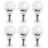NONE Lampadina LED rotonda G45 3W/5W/6W/7W/8W/9W, luce bianca/fredda e luce gialla/calda 6500K e 3000K, attacco piccolo E14, confezione da 6 unità, Don Feliz