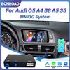 BONROAD Modulo CarPlay wireless BONROAD con adattatore MirrorLink per Android Auto per Audi A4 B8 A5 Q5 2009-2016 A6 A7 C7 2012-2015, supporto sistema MMI 3G, decoder retrofit per navigazione originale,