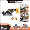 NONE Smerigliatrice angolare a batteria Podofo 20V 20000 giri/min, smerigliatrice angolare elettrica per tagliare, lucidare e affilare legno e metallo