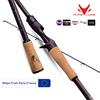 pure-lure PURELURE AcuteViolet Canna da Pesca RF Action Rod con Anello TZ e Telaio in Titanio 6FT per Spinning e Casting, per Bass, Luccio, Pesce Gatto, Trote, Persico