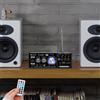 Bymaocar Amplificatore Audio SD USB Bluetooth MP3 a 2 Canali, Radio Stereo Portatile con Telecomando per Casa, Auto e Riunioni