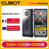 Cubot [Spedizione dalla Francia] Cubot KingKong ACE 5 Smartphone Robusto 20GB(8+12) RAM 256GB ROM Android 16 10200mAh 6.745" 120Hz NFC