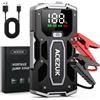 NONE Avviatore di Emergenza per Auto 12800mAh/21800mAh, Power Bank Portatile con Caricatore USB Rapido e Lampada LED, Booster di Emergenza 12V