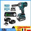 TKKEACE Avvitatore a impulsi elettrico brushless da 1200 N.m, 1/2 pollice, senza fili, per riparazione auto, compatibile con batteria Makita 18V