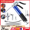 HGTUGO Set Mini Ingrassatore Manuale 8000PSI per Lubrificazione Auto e Veicoli SUV con Tubo Flessibile, Strumento per Riparazione Auto