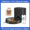 Prettycare Robot Aspirapolvere e Lavapavimenti PrettyCare Smart con Navigazione LiDAR 15000Pa e Stazione di Svuotamento Automatico per Peli di Animali Domestici