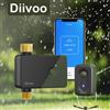 Diivoo Timer Irrigazione WiFi Diivoo 1 Zona, Sistema di Irrigazione Intelligente Programmabile Automatico per Giardino e Prato