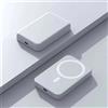NONE Caricabatterie Wireless Magnetico Portatile da 20W mAh, Power Bank Compatibile MagSafe, Ricarica Rapida per iPhone 16 Pro / 15 Pro Max