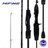 NONE Canna da Pesca Mifine MICROBITE Ajing XUL-UL, Spinning e Casting, 2g/3g/5g/8g/10g, per Acqua Salata e Dolce, Pesca Leggera da Roccia, con Anelli FUJI