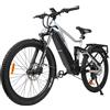 varstrom Bicicletta Elettrica da Montagna Varstrom Cola Bear 2.0, E-bike Fuoristrada con Batteria da 960Wh, Motore Centrale da 750W, Ciclismo Trekking eMTB per Uomo