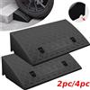 LONENESSL 2/4 Pezzi Rampe 50*27cm*7cm con Superficie Antiscivolo, Rampa Portatile per Soglie, Auto, Moto, Sedie a Rotelle, Scooter, Accesso per Animali Domestici