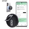 NONE Traduttore Vocale AI ZNP Ultra-sottile, Portatile, Wireless, Magnetico, Pieghevole, con Supporto per Telefono, 50 Ore di Riproduzione, per Ufficio
