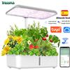 NONE Sistema di Giardinaggio Indoor Tuya Wifi, Kit con 14 Inserti per Vassoi di Semina, Pompa Automatica, Timer Automatico, Coperchio Rialzato, Propagatore, Novità 2026