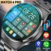 BOXUXING Nuovo Smartwatch 4 Pro GPS 2026 per Uomo, Schermo AMOLED 360*360, Cardiofrequenzimetro, Chiamate Bluetooth, Impermeabile IP68, Orologio Sportivo