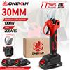 ONEVAN Forbici Elettriche Senza Fili ONEVAN 30mm per Potatura, Utensile a Batteria Compatibile con Makita